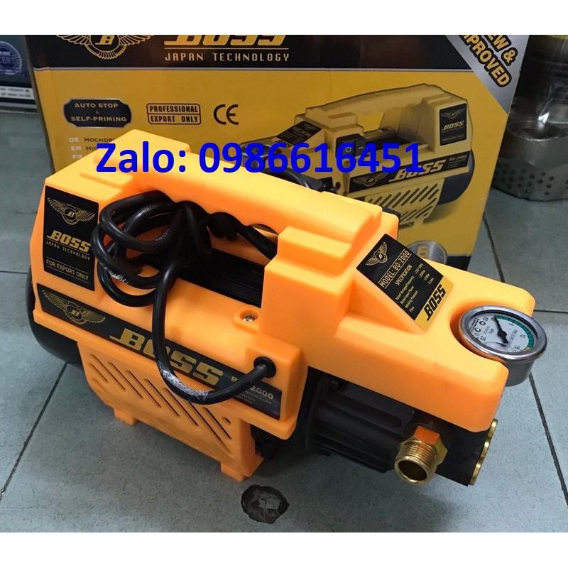 Máy Rửa Xe gia đình BOSS công suất 3000W + Đầy đủ linh kiện