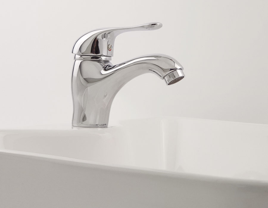 Vòi lavabo lạnh Eurolife EL-117 (Trắng bạc)