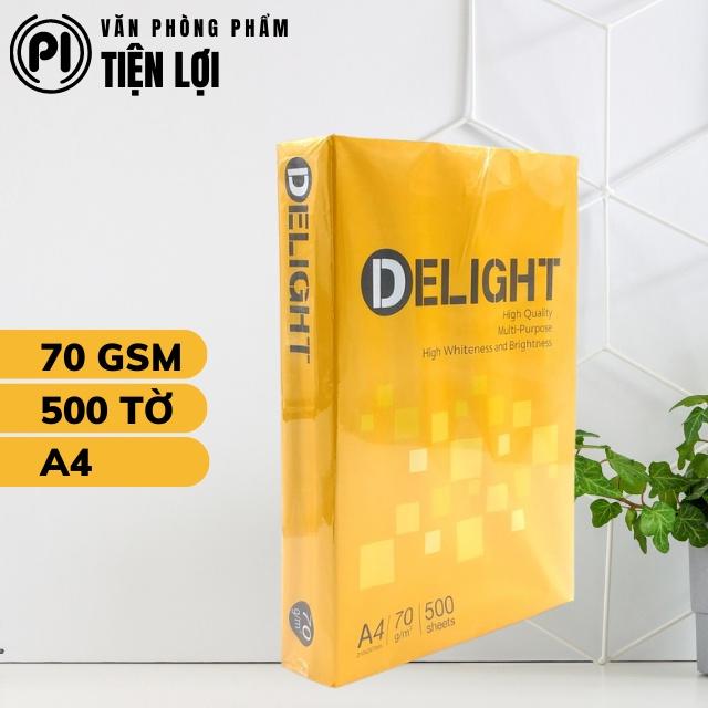 Giấy In A4 Delight - Định lượng 70 gsm - 500 tờ