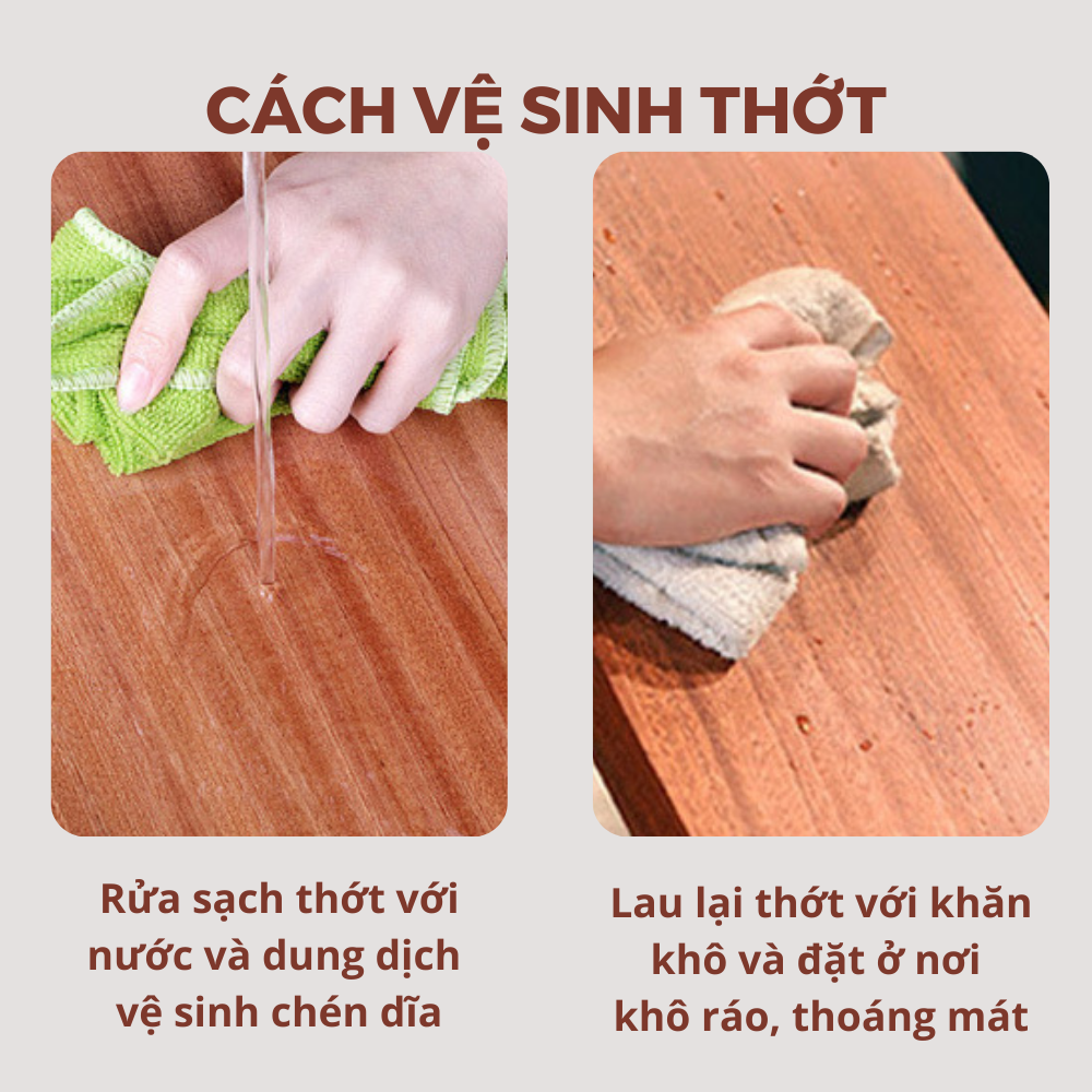 Thớt Gỗ Xoan Đào Cao Cấp GAGI Mã GC11 To Dày, Có Rảnh Thu Nước, Thiết Kế Thông Minh Tích Hợp Đá Mài Và Khe Cắm Điện Thoại, Móc Treo Tiện Lợi - Hàng Chính Hãng