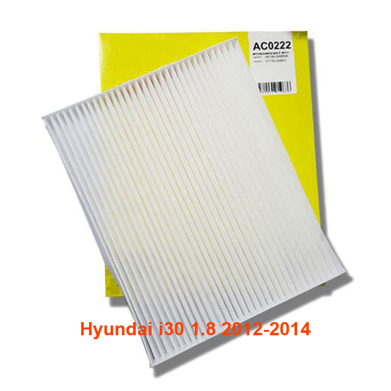 Lọc gió điều hòa AC0222-5 dành cho Hyundai i30 1.6 2012-2017 và 1.8 2012-2014 mã phụ tùng 97133-2H001