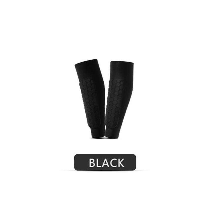 1 Piece Honeycomb Sport Shields Soccer Shin Guard Football Legging Shin Pads Leg Sleeves Adult Support Protective Gear