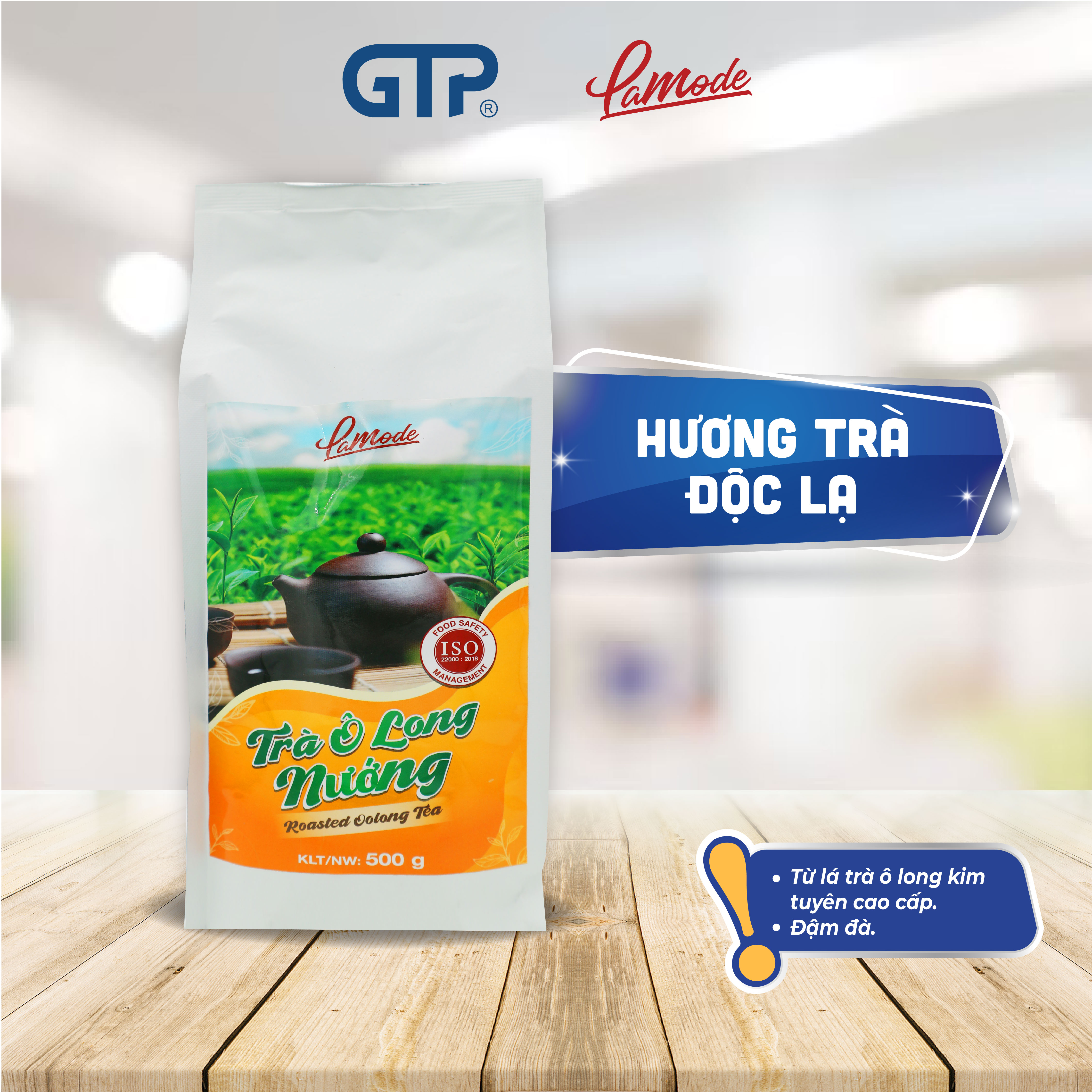 Trà Ôlong Nướng Lamode (500g)- chuyên dùng pha trà sữa nướng