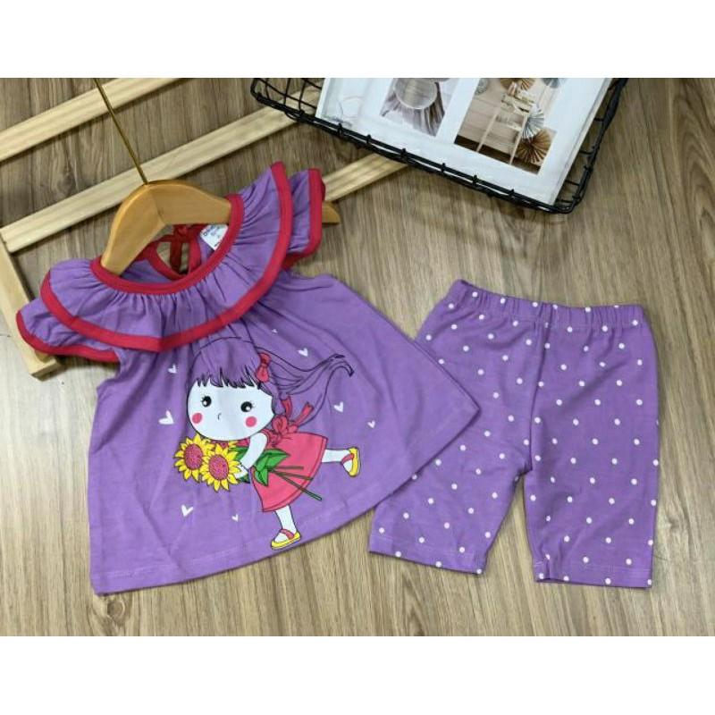 Bộ ngố bé gái siêu xinh - Đồ bộ trẻ em
