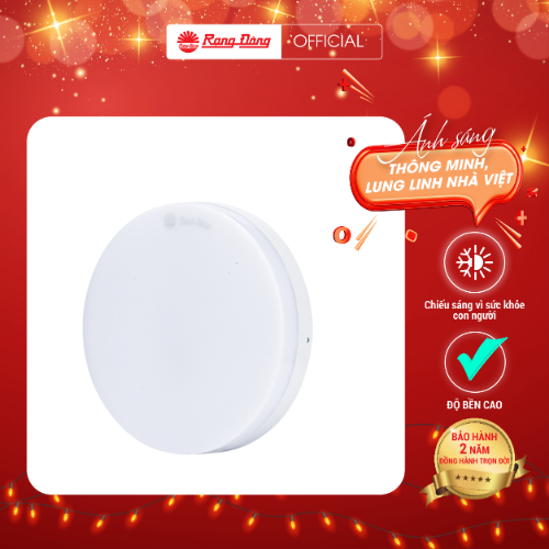 Đèn LED ốp trần đổi3 màu Ánh Sáng Rạng Đông Model: LN12 ĐM 170/12w
