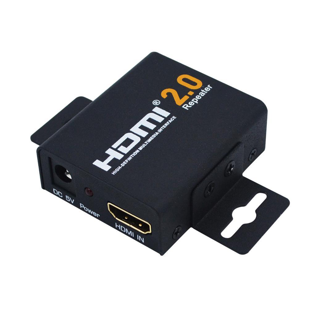 60M HDMI Extender HDMI2.0 Splitter Repeater Signal Amplifier Booster Adapter