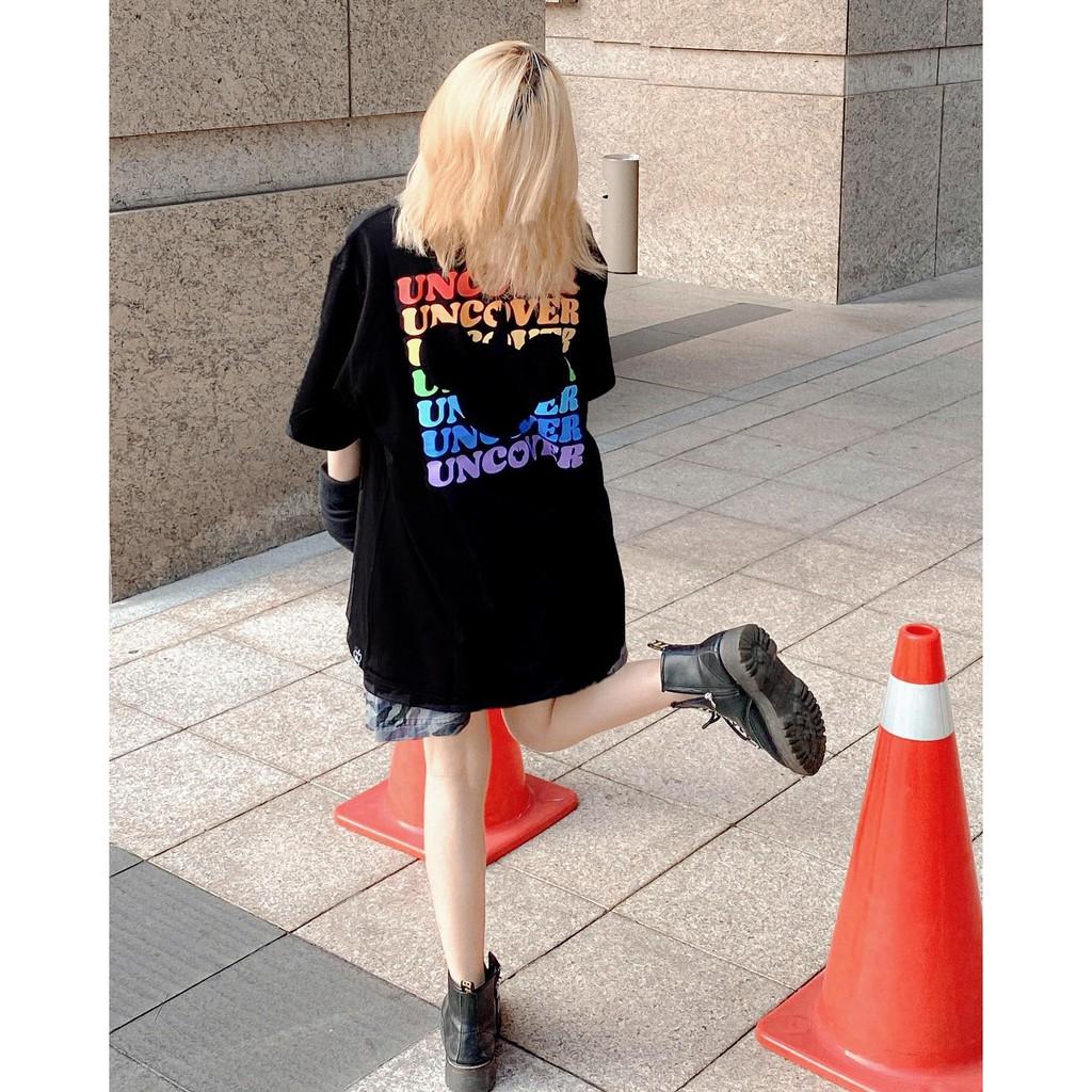 Áo Thun Uncover Basic COLORFUL POWER TEE full tag - GIN STORE