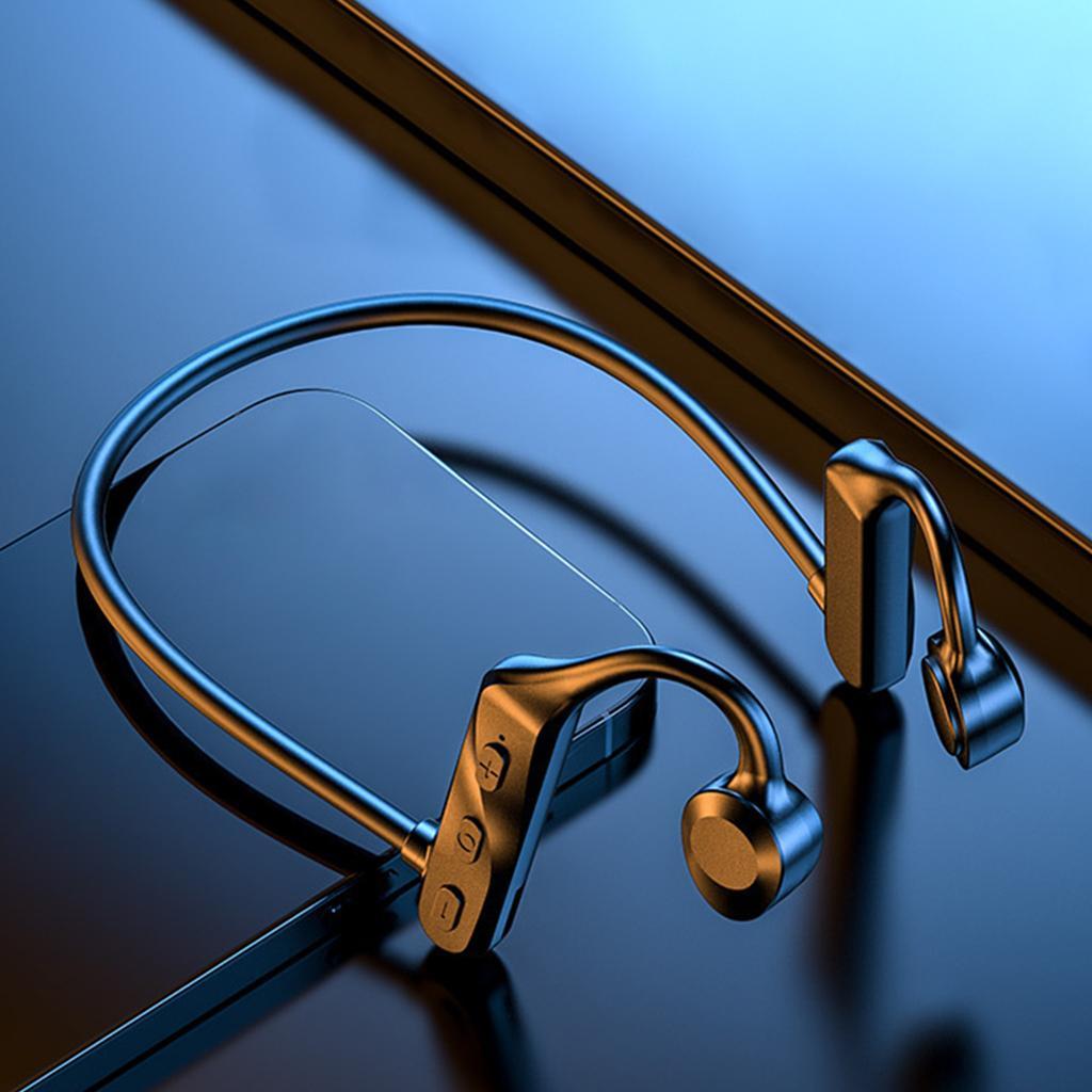 2x Bluetooth 5.0 Bone Conduction Headphone Voice Control Sweatproof