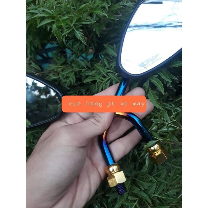 Gương chiếu hậu dành cho xe CRG chân titan 10li