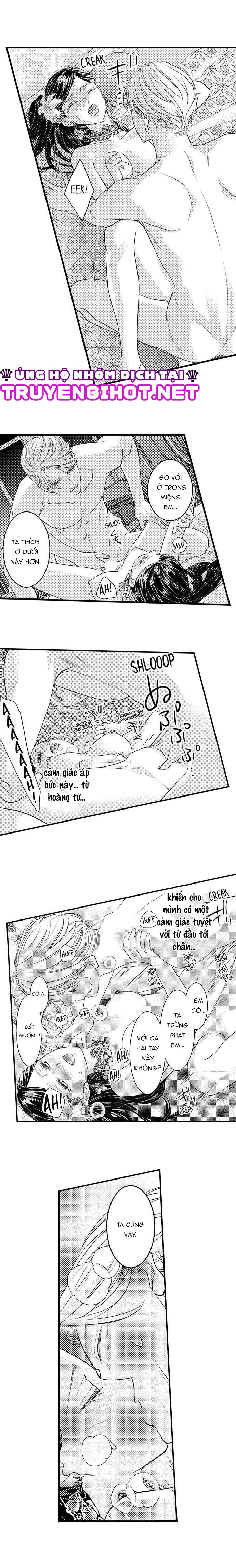 chuyển sinh vào thế giới khác ~ nếu muốn trở thành nữ hoàng hãy tìm cách để được hoàng đế sủng ái vào ban đêm chapter 32.3 2