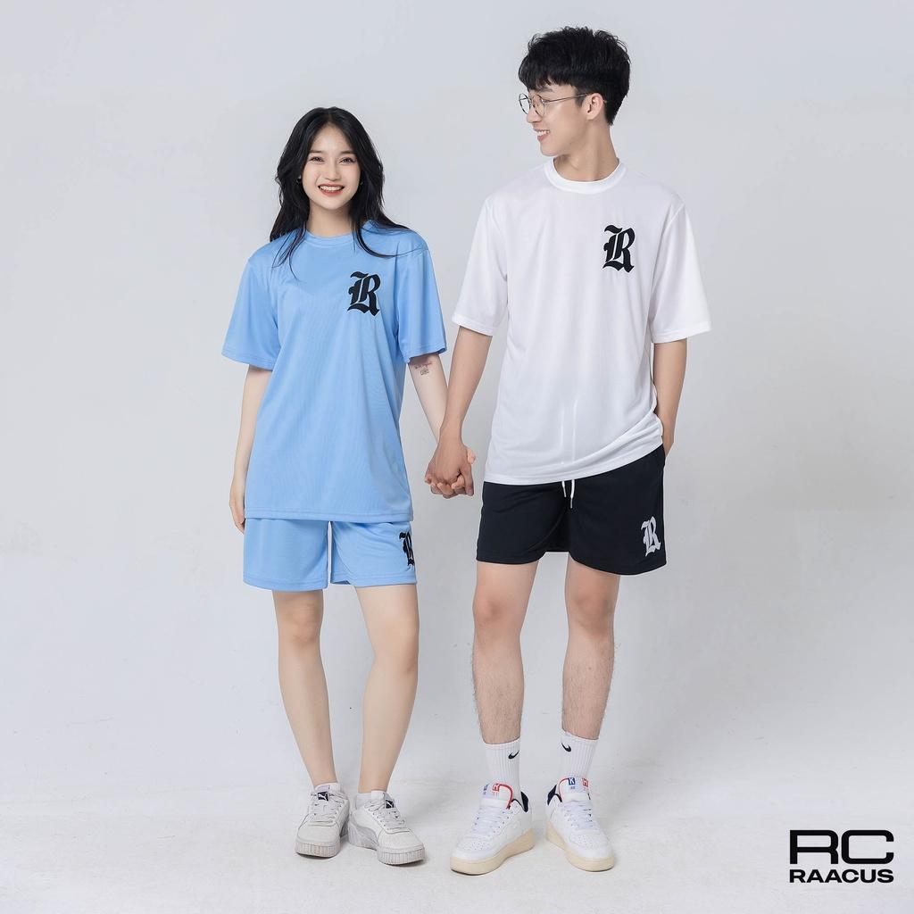 Quần đùi nam nữ thể thao dáng lửng mặc nhà RAACUSSTORE, quần short nam nữ thể thao dạng sooc ngắn ống rộng
