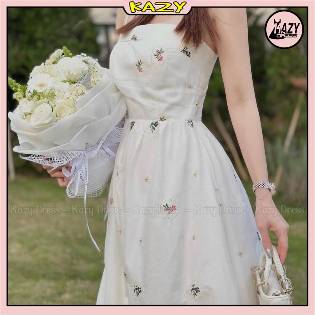 Váy hoa đuôi cá siêu hot phong cách Hàn Quốc siêu xinh KAZY DRESS V056