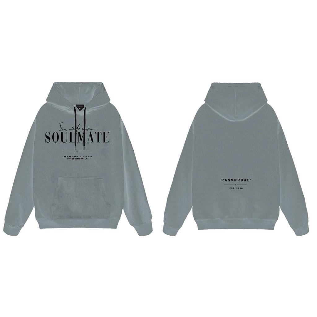 Áo Hoodie RANV RBAE SOULMATE Xám