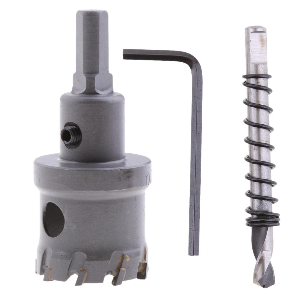 2 Set Precise Drill Bit for Ceramic Tiles Metal DIY Woodworking 35mm & 55mm
