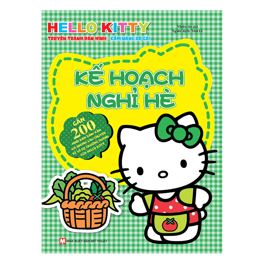 Hello Kitty - Kế Hoạch Nghỉ Hè (Dán Hình)