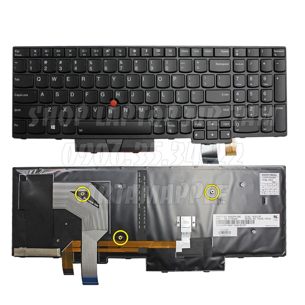 (KEYBOARD) BÀN PHÍM LAPTOP DÀNH CHO  LENOVO T570 dùng cho Thinkpad T570 T580 P51s P52s