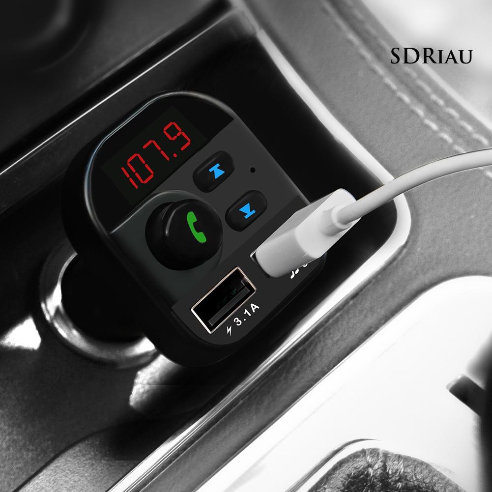 Tẩu Sạc Trên Xe Hơi Qcd-805E Kết Nối Bluetooth 5.1