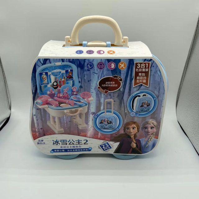 HÀNG MỚI VỀ  Vali Bộ Trang điểm Elsa Frozen cho bé gái Đồ chơi