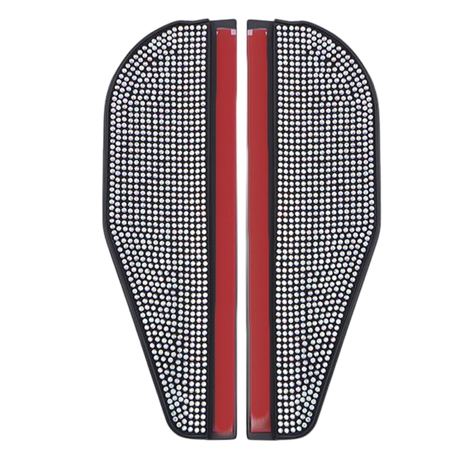 2x Universal Car Side Mirror Rain  Eyebrow Guard Accessories Protective Covers Sun Visor