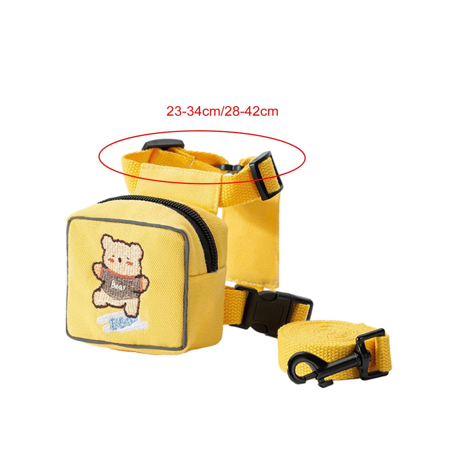 Dog Backpack Harness with Leash, Pet Harness Backpack, Adjustable for Walking Camping Hiking