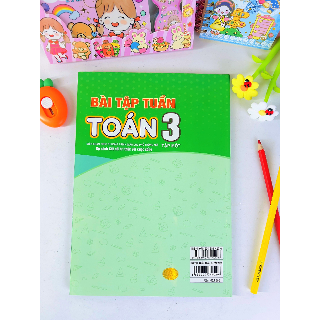 Sách - Bài Tập Tuần Toán 3 tập 1- Kết Nối