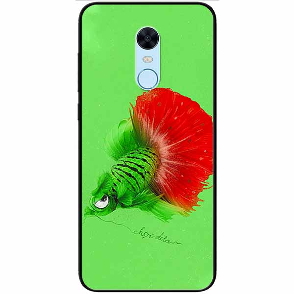 Ốp lưng dành cho Xiaomi Redmi Note 5  mẫu Chọi Dưa