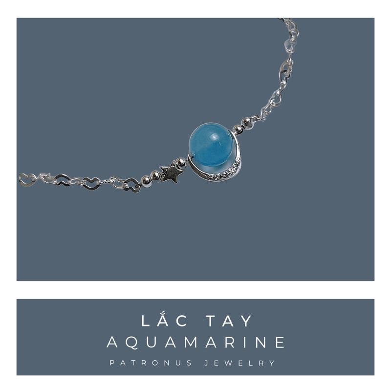 Lắc Tay Đá Phong Thuỷ Theo Mệnh Bạc 925 Patronus