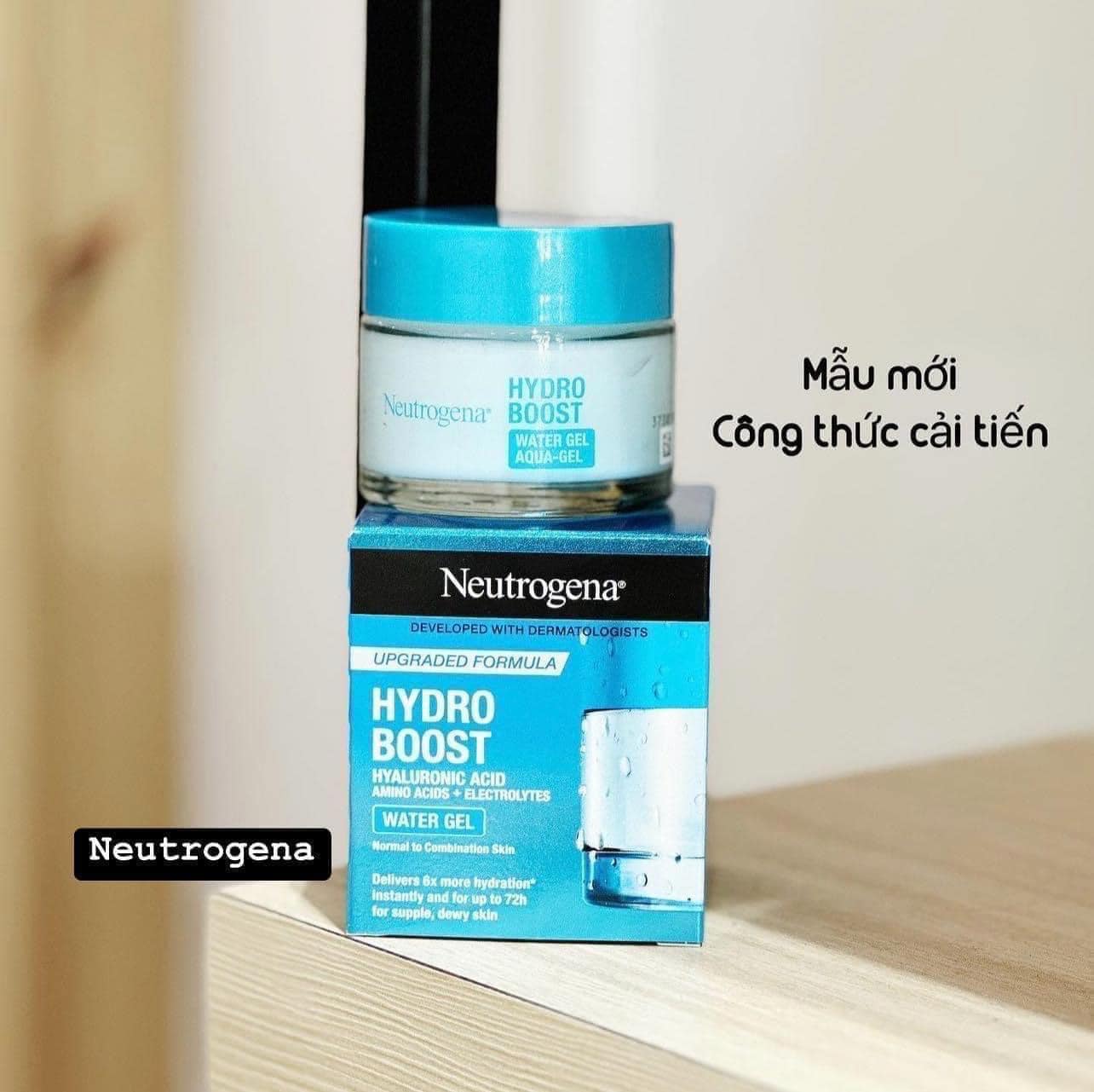 [Mẫu Mới 2023] Gel Dưỡng Ẩm Neutrogena Hydro Boost Water Gel, Aqua Gel và Gel Creme