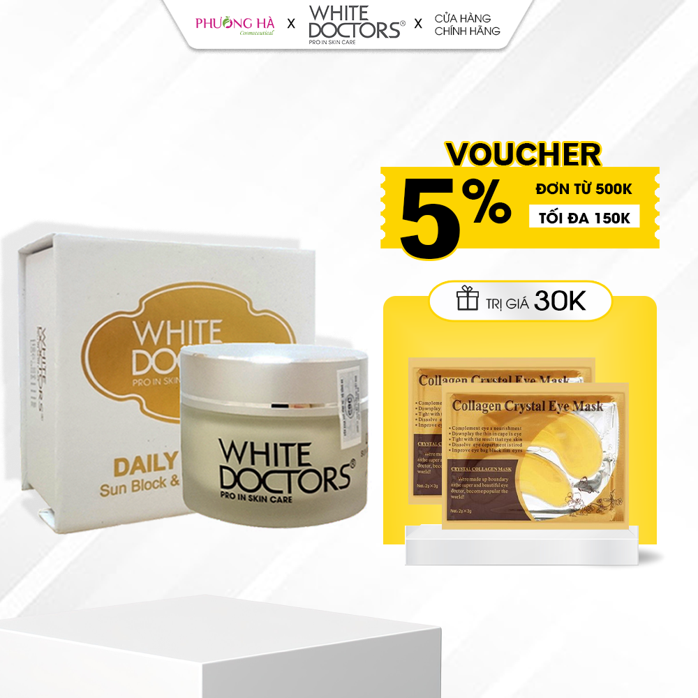 Kem Chống Nắng Trị Nám White Doctors Daily UV Care 40gr