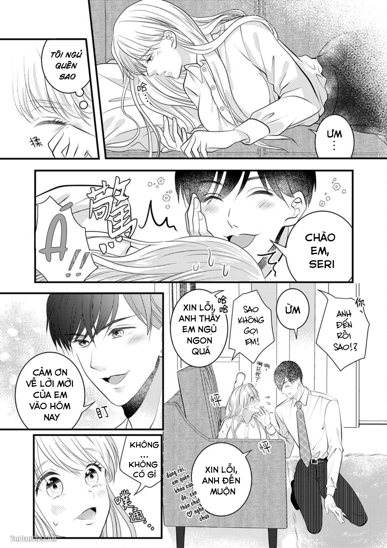 Vuốt Ve Da Thịt Của Người Yêu Mới Ngọt Ngào chapter 5.2 - Trang 8