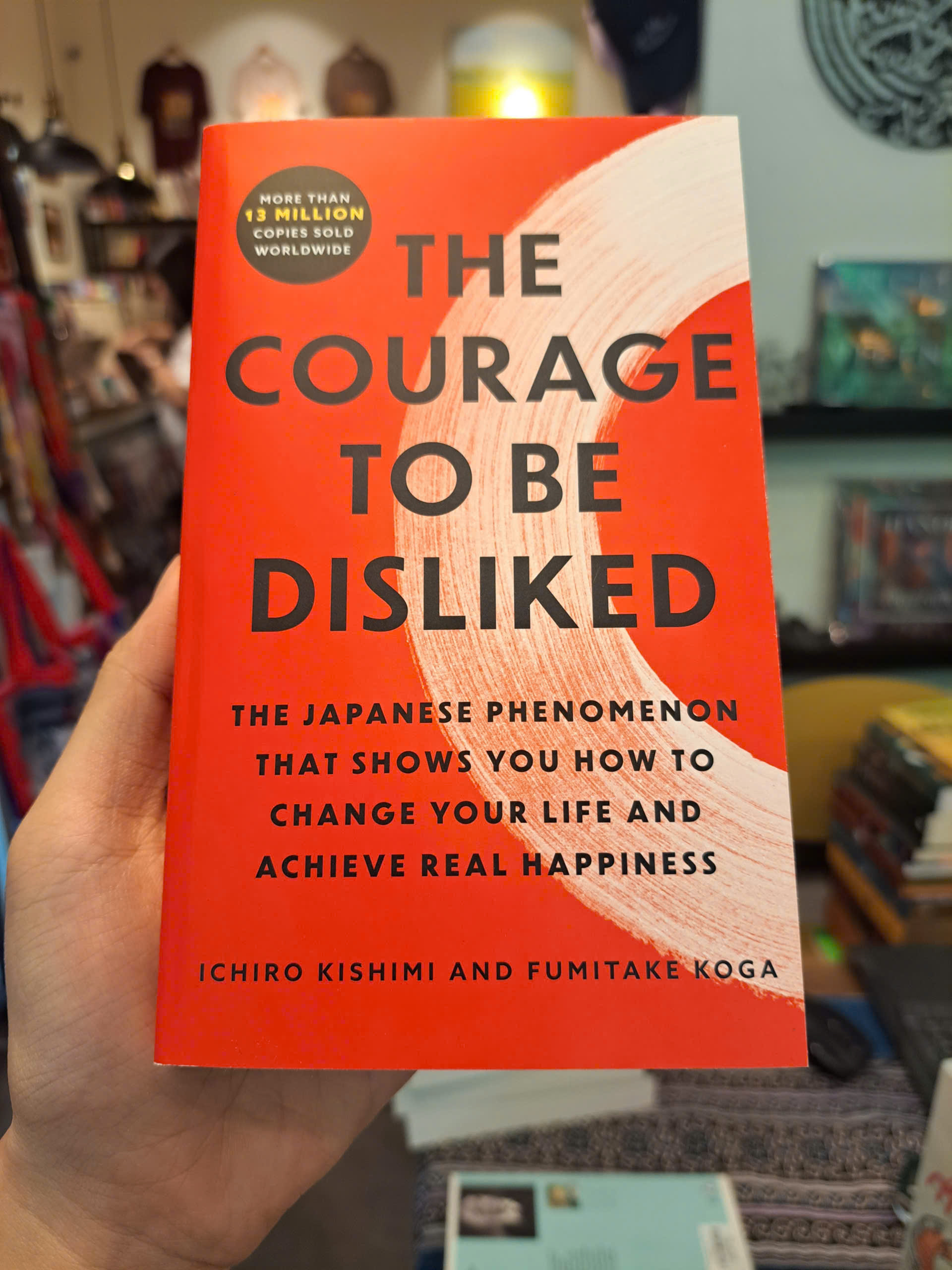 Sách - The Courage to Be Disliked by Ichiro Kishimi | Self Help / Psychology / Ngoại văn Nhập khẩu