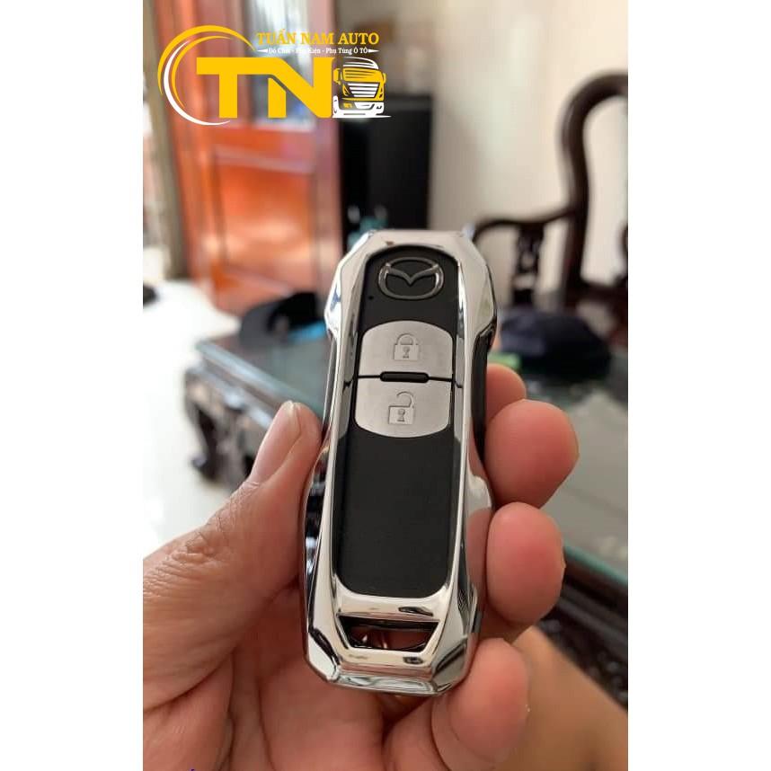 ỐP MÓC CHÌA KHÓA XE MAZDA 3, 6, MAZDA CX5, CX8 BỌC KHOA MAZDA