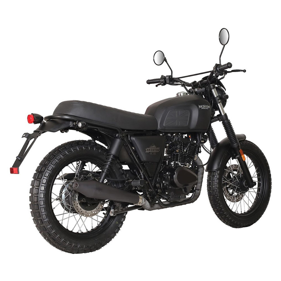 Xe Mô Tô Brixton Scrambler BX150X - Đen