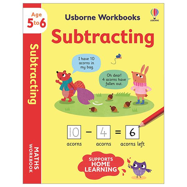 Usborne Workbooks Subtracting 5-6