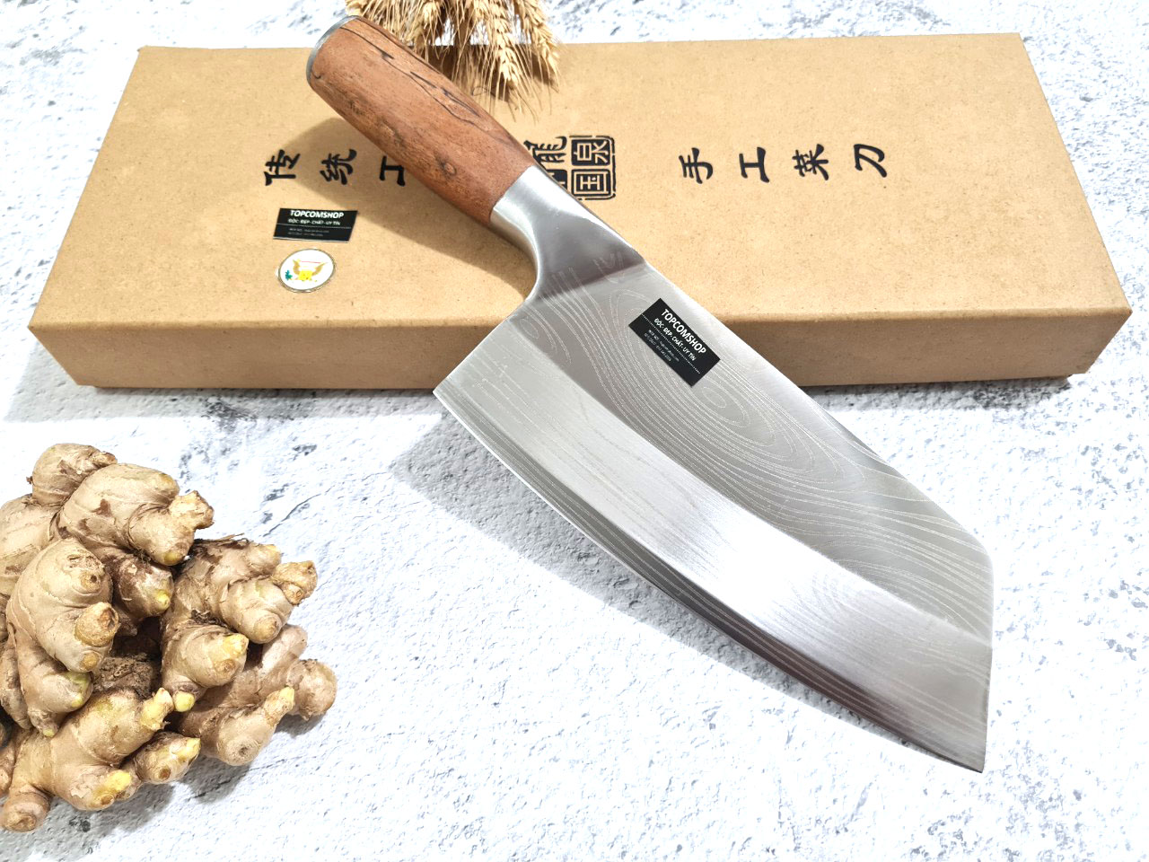 DAO - DAO BẾP NHẬT BẢN SANTOKU MÃ  A16 DT124 nt topcoomshop vn