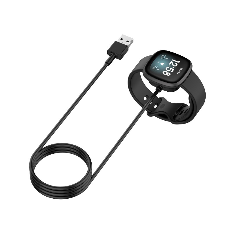 Dây Cáp Sạc Thay Thế Dành Cho Đồng Hồ Thông Minh Fitbit Versa 3 / Fitbit Sense Dài 1m