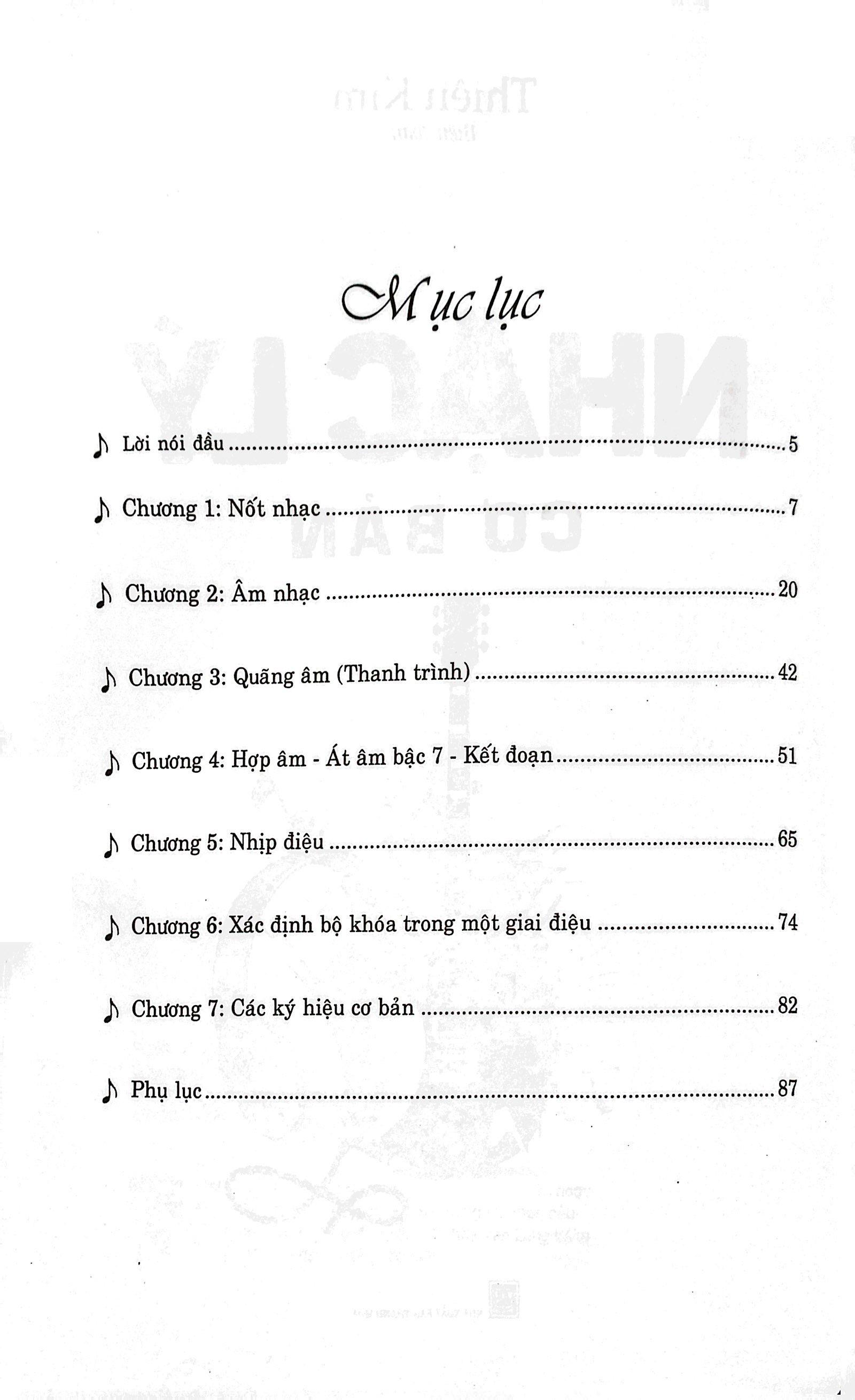 Nhạc Lý Cơ Bản