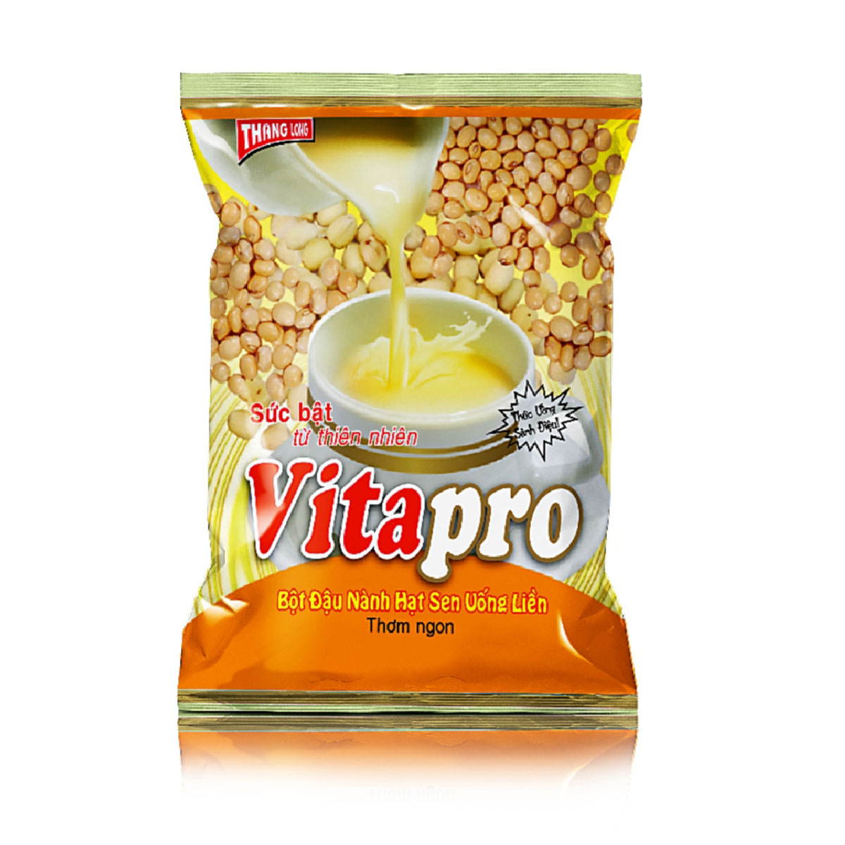 Bột Đậu Nành Hạt Sen Vitapro 350g, Sức Bật Từ Thiên Nhiên -Hàng Chính Hãng