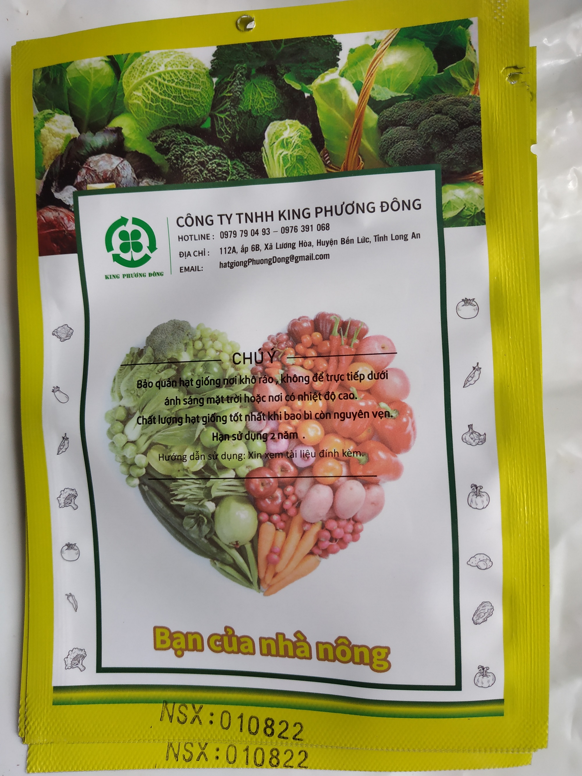 Combo 10 gói Hạt giống DƯA GANG - gói 0.5gram