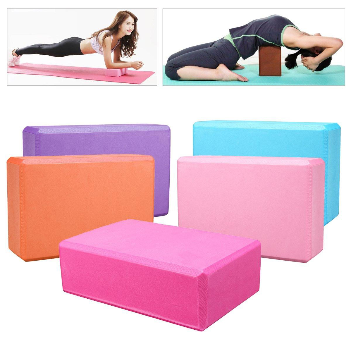 Gạch tập Yoga EVA cao cấp hỗ trợ tập luyện - Yoga Block Tập Pilates Thể Dục Thể Thao Tại Nhà-Gymgng ( 1 Cái )