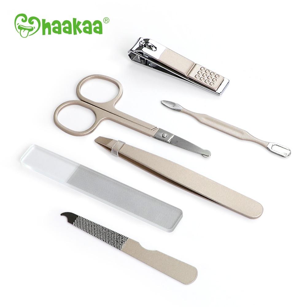 Bộ dụng cụ chăm sóc móng cho bé hình quả lê Haakaa