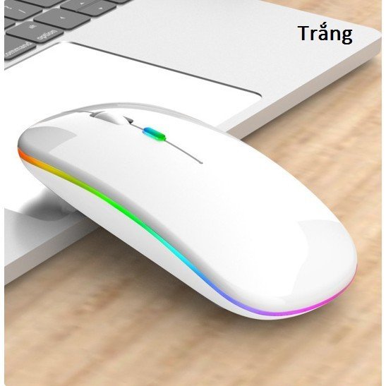 Chuột Không Dây A2 - Chống Ồn Pin Sạc Được Không Cần Thay PIN