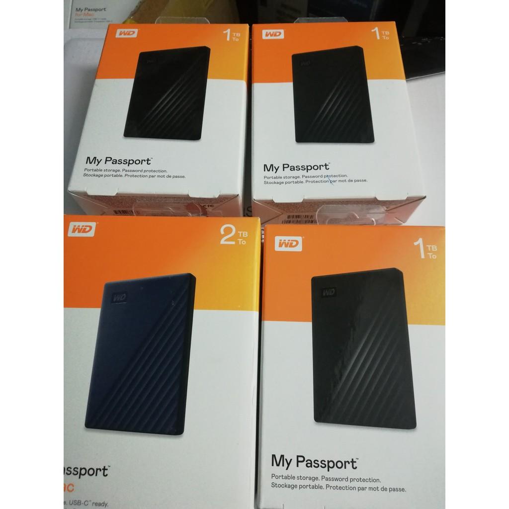 Ổ cứng My Passport 1TB black model 2020