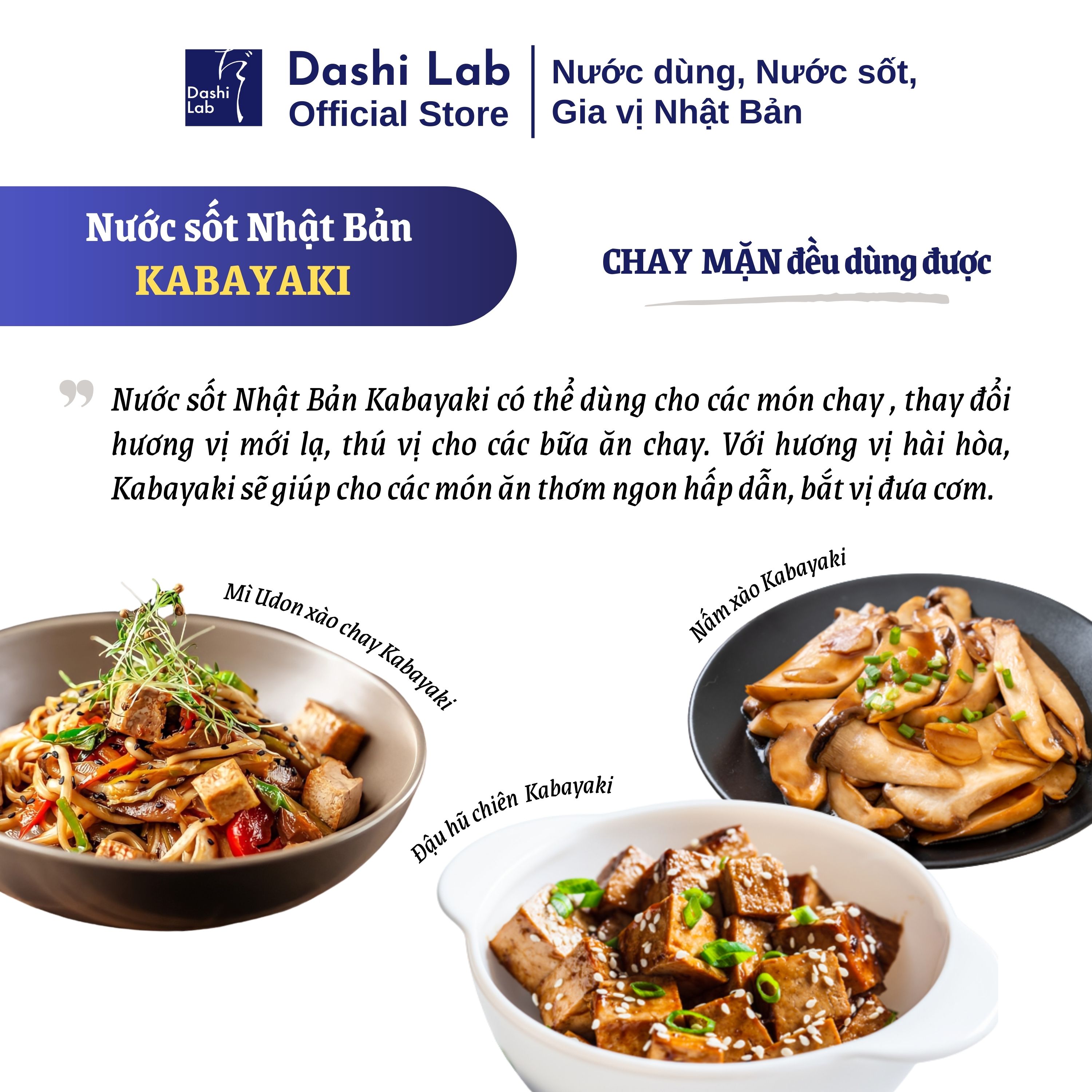 Combo Mì Udon Và Nước Sốt Kabayaki DASHI LAB Vị Ngon Nhật Bản Đậm Đà Khó Cưỡng