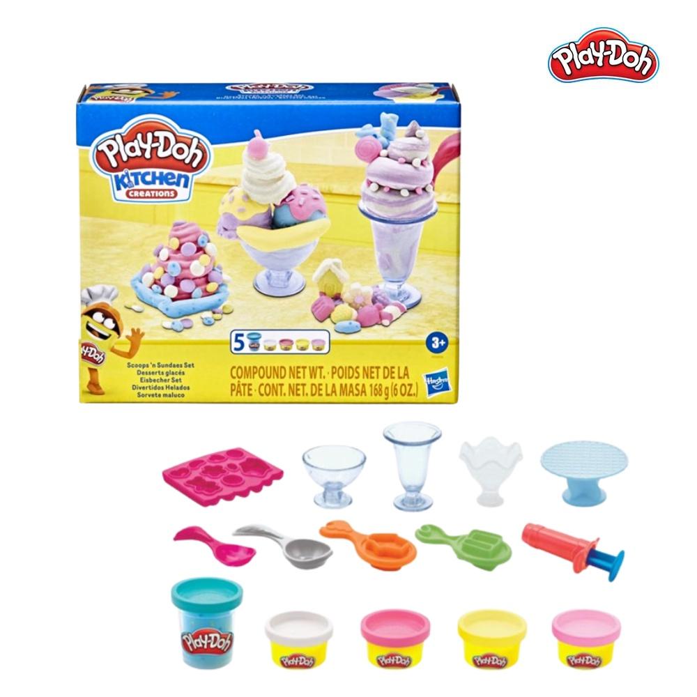 Bộ đồ chơi đất nặn làm kem Play-Doh