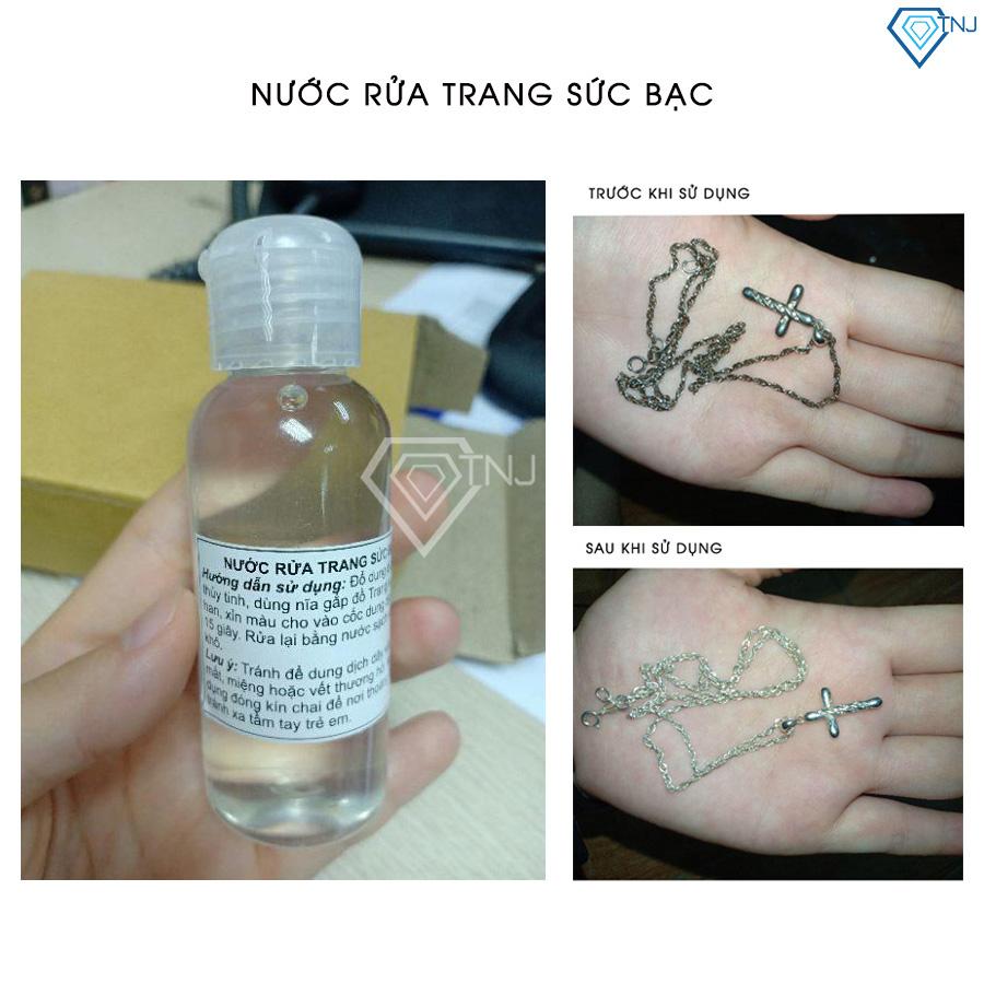 Hộp Nước Rửa Nữ Trang, Nước Rửa Trang Sức Vàng Bạc ATD Dung Tích 35ml, Làm Sạch Và Làm Sáng Vàng Bạc, Hoàn Toàn Khôn