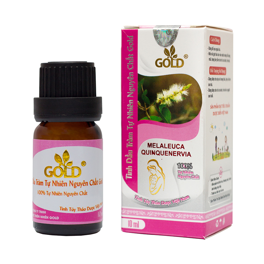 Tinh Dầu Tràm Tự Nhiên Nguyên Chất Gold 10 ml