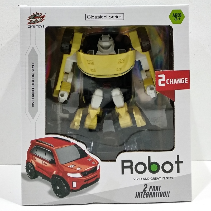 Đồ Chơi Robot Biến Hình Xe Chuyên Dụng-L015-35A-Boy Toys - Màu Vàng