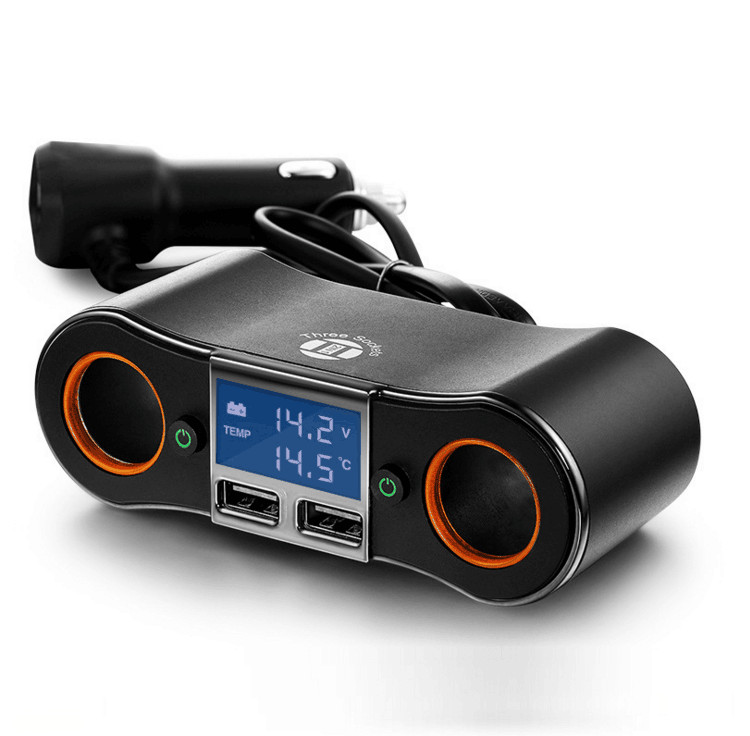 Bộ chia tẩu cắm sạc trên ô tô đa năng ZNB02