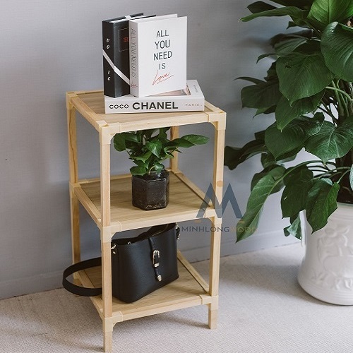 Kệ Gỗ Đầu Giường - Tab Đầu Giường Minhlongwood M11 - Kệ Trang Trí Phòng Ngủ - Mẫu Mã Đa Dạng